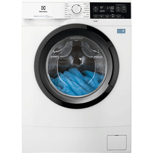 Electrolux 600 Series SensiCare, 7 kg, gylis 44,9 cm, 1000 aps./min. - Skalbimo mašina EWS6307BE