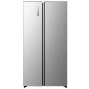 Hisense, Total No Frost, 527 L, height 179 cm, grey - SBS Refrigerator