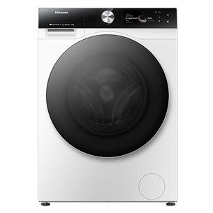 Hisense, 12 kg, gylis 61 cm, 1400 rpm - Skalbimo mašina Prekė - WF7S1247BW WF7S1247BW