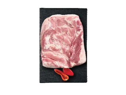 Šviežia kiaulienos šoninė be kaulo