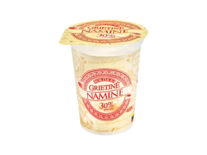 ROKIŠKIO „Naminė“ grietinė, 30 %