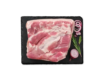 Šviežia kiaulienos šoninė be kaulo
