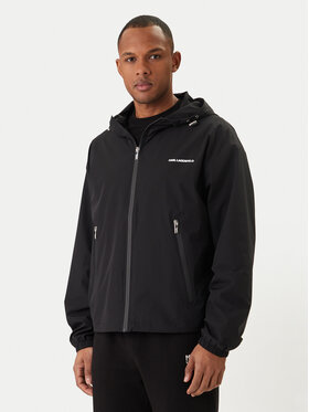 KARL LAGERFELD Demisezoninė striukė · Juoda