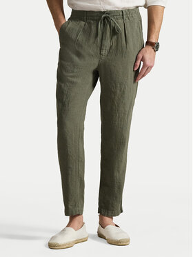 Polo Ralph Lauren Medžiaginės kelnės · Žalia · Slim Fit