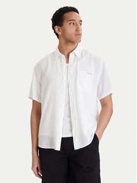 Calvin Klein Jeans Marškiniai · Balta · Regular Fit