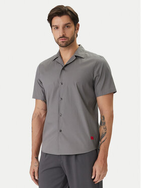 HUGO Marškiniai · Pilka · Relaxed Fit