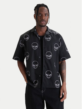 HUGO Marškiniai · Juoda · Relaxed Fit