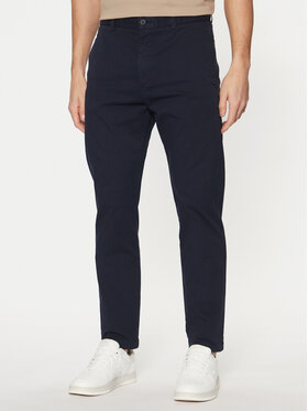 HUGO Chinos kelnes · Tamsiai mėlyna · Slim Fit