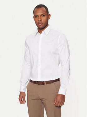 Guess Marškiniai · Balta · Slim Fit