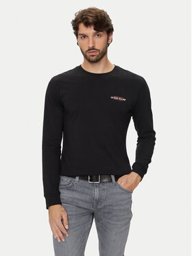 Guess Jeans Marškinėliai · Juoda