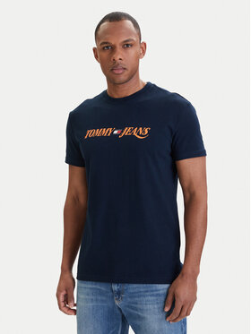 Tommy Jeans Marškinėliai · Tamsiai mėlyna