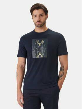 BOSS Marškinėliai · Tamsiai mėlyna