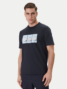BOSS Marškinėliai · Tamsiai mėlyna