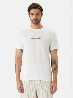 Kodas SUN15 Guess Jeans Marškinėliai · Écru