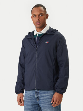 Tommy Jeans Demisezoninė striukė · Tamsiai mėlyna