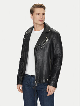 Guess Odinė striukė · Juoda