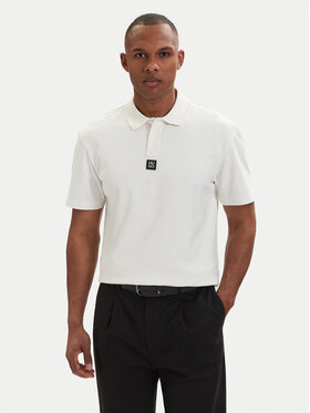 HUGO Polo marškinėliai · Kreminė