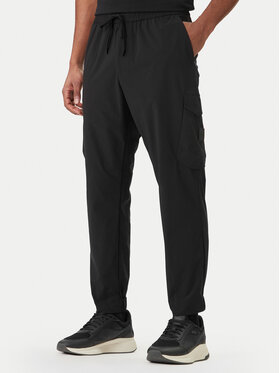 BOSS Medžiaginės kelnės · Juoda · Slim Fit