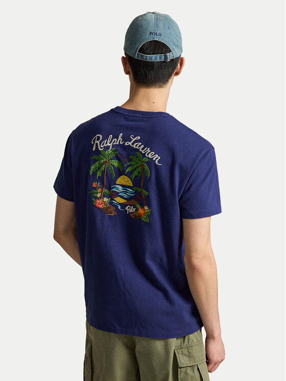 Polo Ralph Lauren Marškinėliai · Tamsiai mėlyna