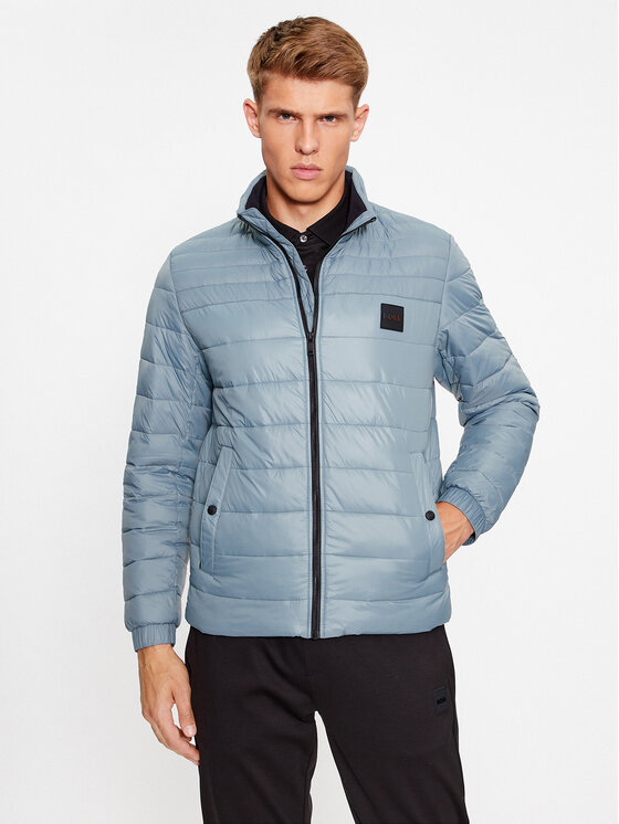 BOSS Demisezoninė striukė · Mėlyna