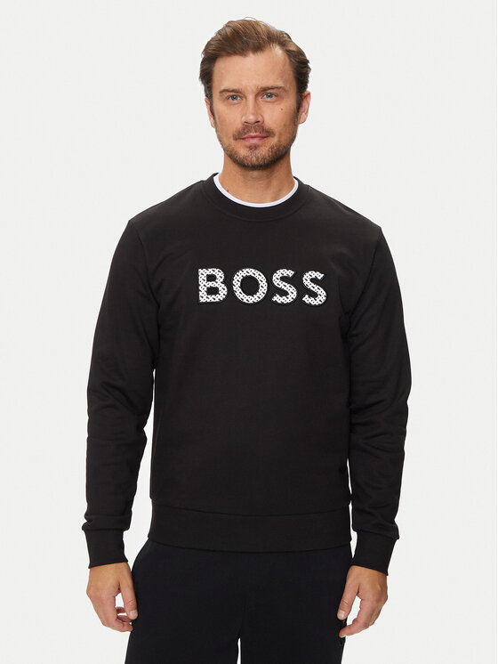 BOSS Džemperis · Juoda