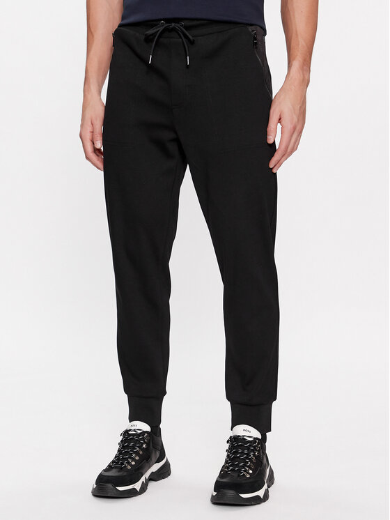 BOSS Sportinės kelnės · Juoda · Regular Fit