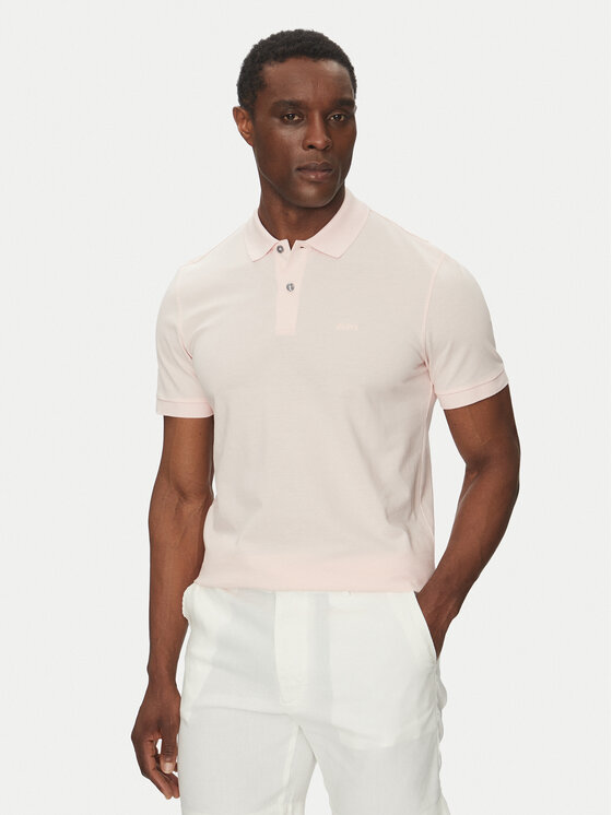 BOSS Polo marškinėliai · Rožinė