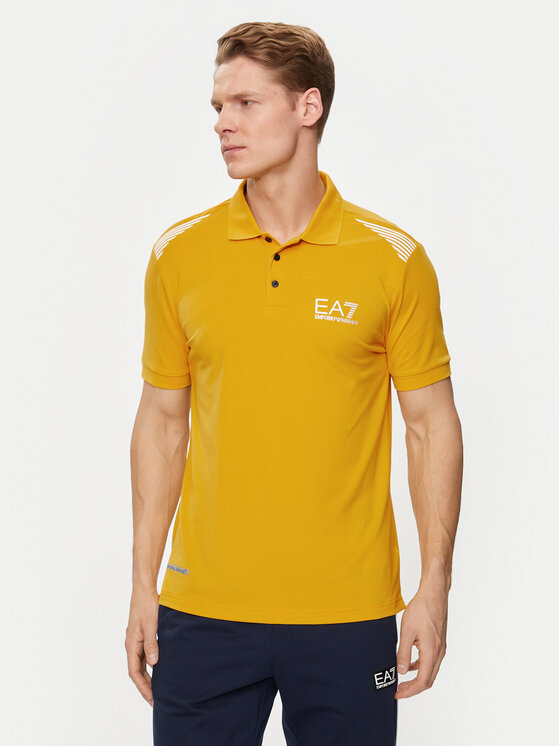 EA7 Emporio Armani Polo marškinėliai · Geltona