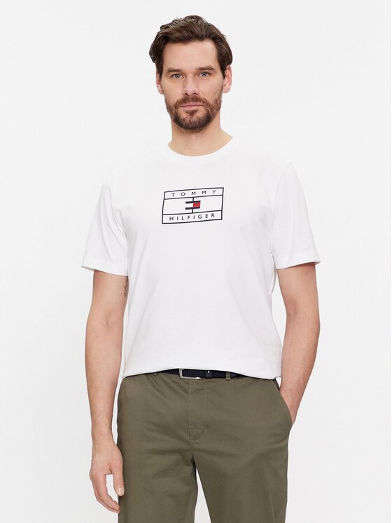 Tommy Hilfiger Marškinėliai · Balta