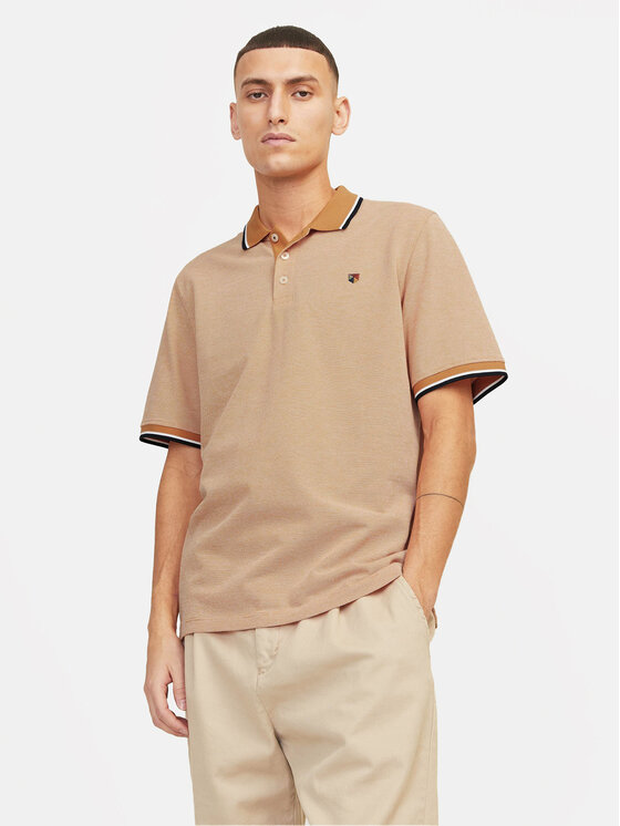 Jack & Jones Polo marškinėliai · Oranžinė
