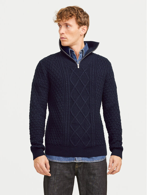 Jack & Jones Megztinis · Tamsiai mėlyna