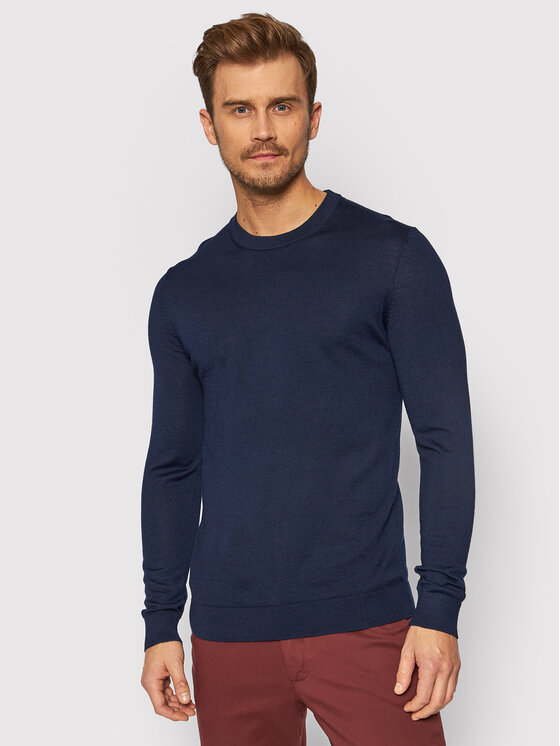 Selected Homme Megztinis · Tamsiai mėlyna