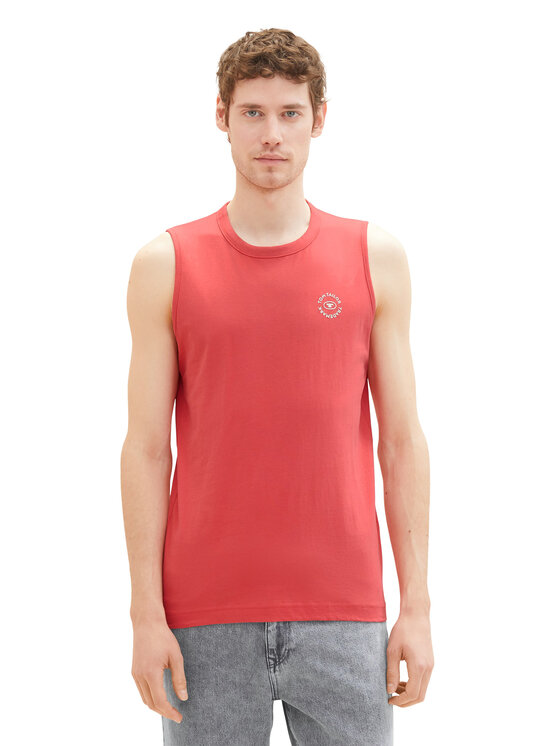 Tom Tailor Tank top marškinėliai · Raudona