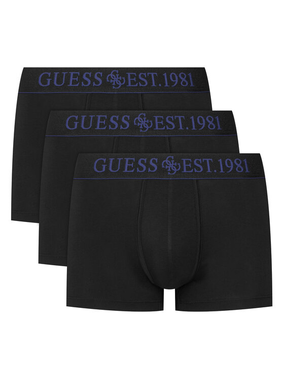 Guess Bokserių komplektas · Juoda