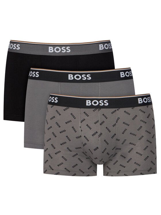 BOSS Bokserių komplektas · Pilka