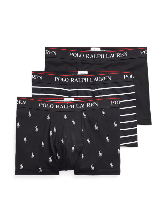 Polo Ralph Lauren Bokserių komplektas · Juoda
