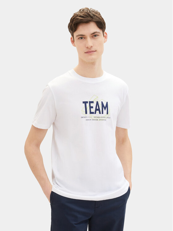 Tom Tailor Denim Marškinėliai · Balta