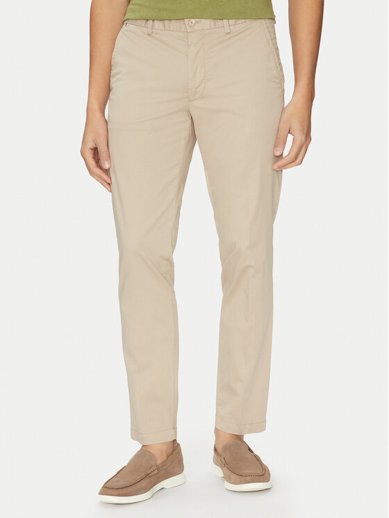 BOSS Chinos kelnes · Smėlio · Slim Fit