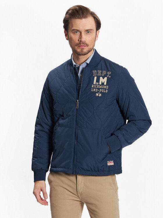 La Martina Demisezoninė striukė · Tamsiai mėlyna