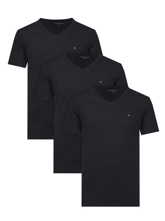 Tommy Hilfiger Marškinėlių komplektas · Juoda