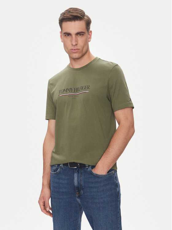 Tommy Hilfiger Marškinėliai · Žalia