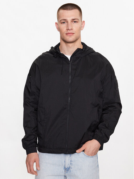 Calvin Klein Jeans Demisezoninė striukė · Juoda