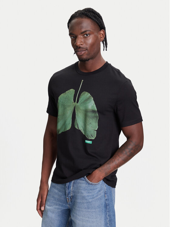 United Colors Of Benetton Marškinėliai · Juoda