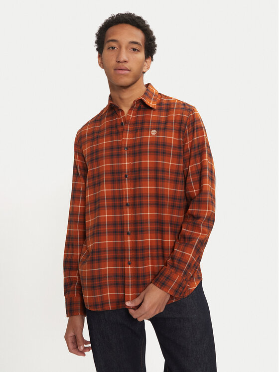 Timberland Marškiniai · Oranžinė · Regular Fit