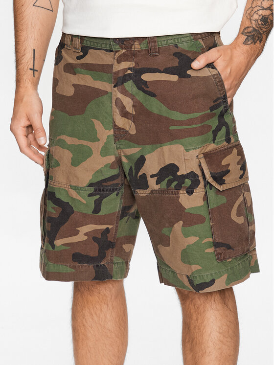 Polo Ralph Lauren Medžiaginiai šortai · Žalia