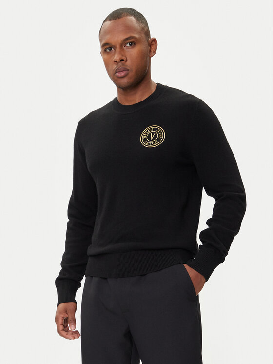 Versace Jeans Couture Megztinis · Juoda