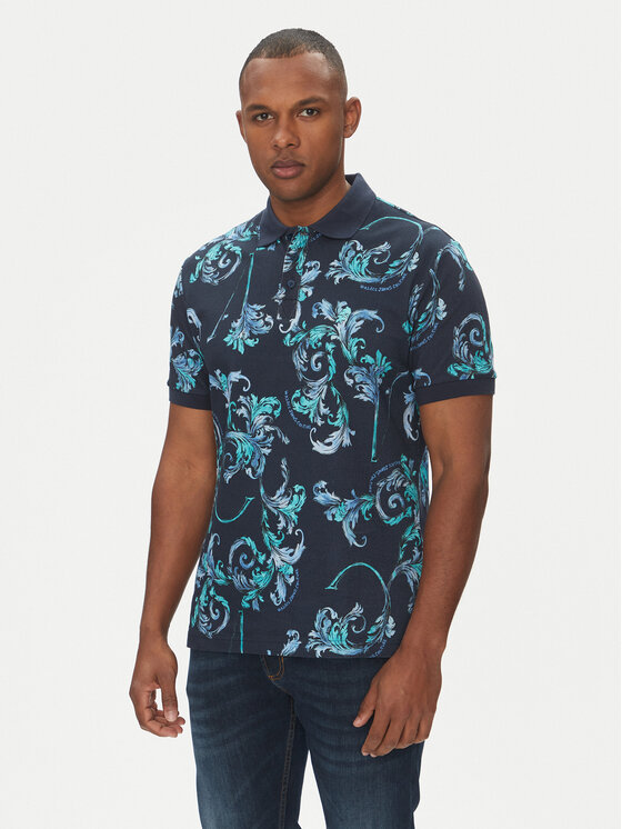 Versace Jeans Couture Polo marškinėliai · Tamsiai mėlyna