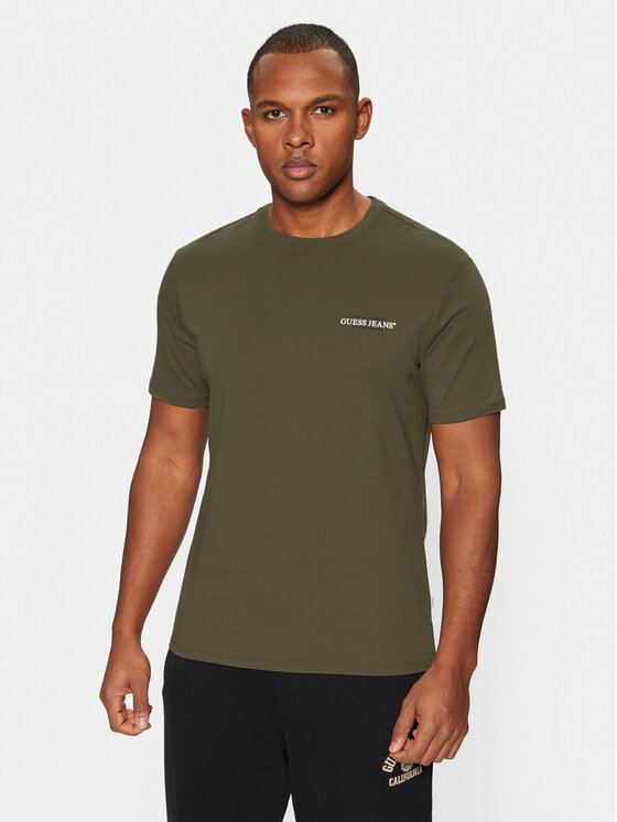 Guess Jeans Marškinėliai · Žalia