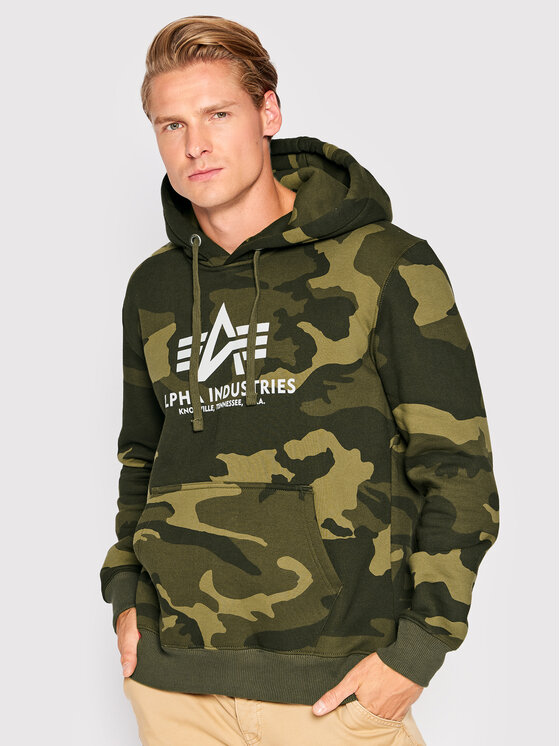 Alpha Industries Džemperis · Žalia