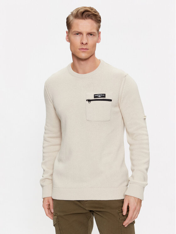 Aeronautica Militare Megztinis · Écru